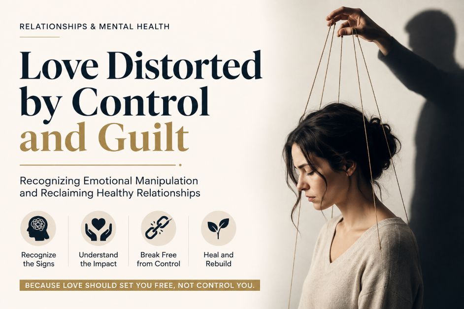 love distorted by control and guilt Love distorted by control and guilt illustrating emotional manipulation and a controlling relationship